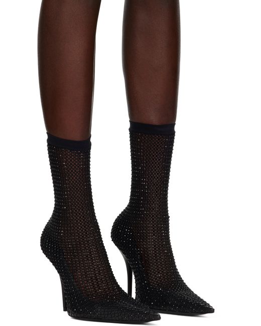 Balenciaga ブラック Avenue 110Mm Bootie ヒール Brown