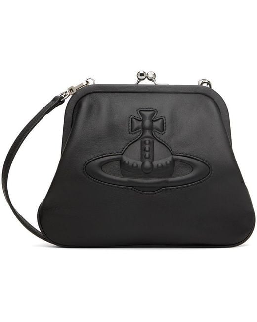 Vivienne Westwood Black Vivienne's Clutch Bag | Lyst