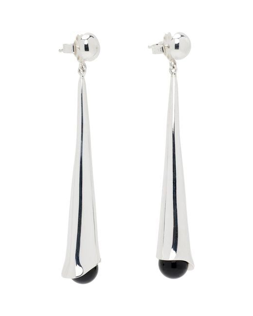 Sophie Buhai White Lou Lou Drop Earrings