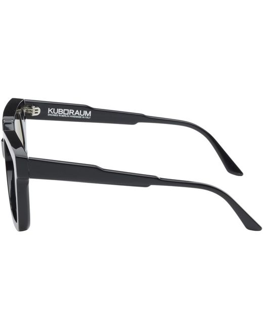 Kuboraum Black T6 Sunglasses for men