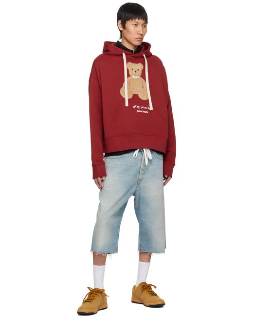 メンズ Palm Angels レッド 'Bear Red