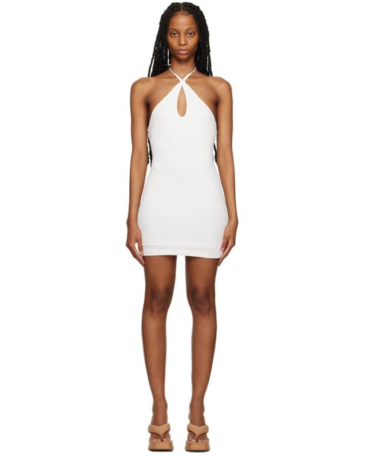 Third Form Black Off- Mode Minidress