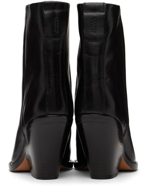 Isabel Marant Black Ladel Boots