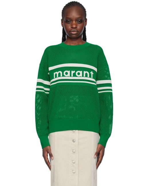 Isabel Marant Green Arwen Sweatshirt