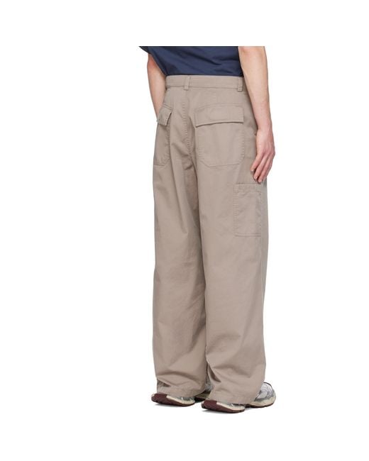 Balenciaga Gray Workwear Trousers for men