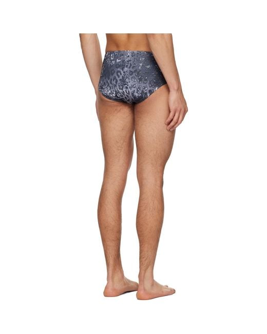 DIESEL Blue Alfie-Utlt Swim Briefs for men