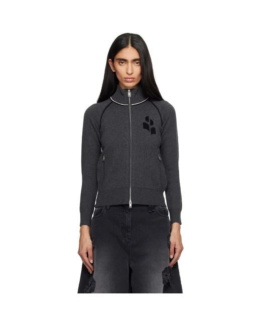 Isabel Marant Black Lanya Cardigan Jacket
