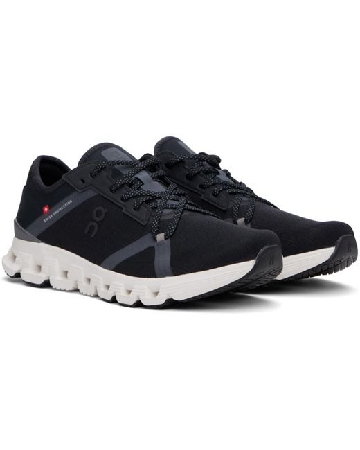 On Shoes Black Cloud X 4 Ad Sneakers for men