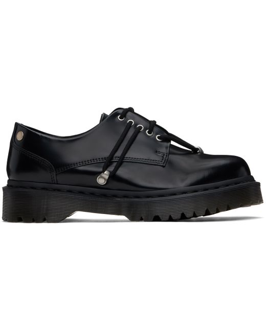 Dr. Martens ブラック Zeffir 5I Buttero レザー ダービー Black