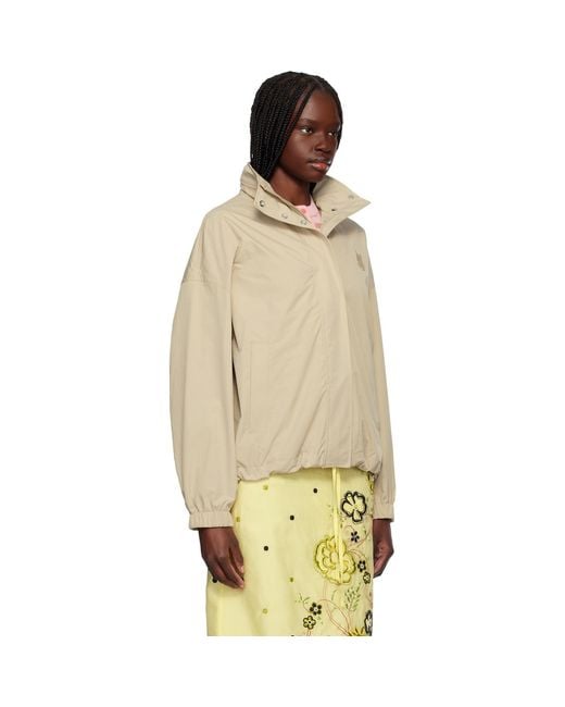Maison Kitsuné Orange Windbreaker Jacket