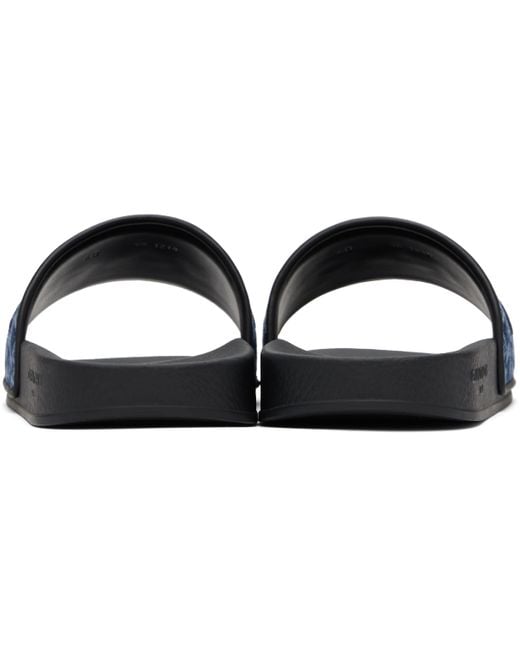 Givenchy Monogram 72 Pool Slides in Black for Men | Lyst