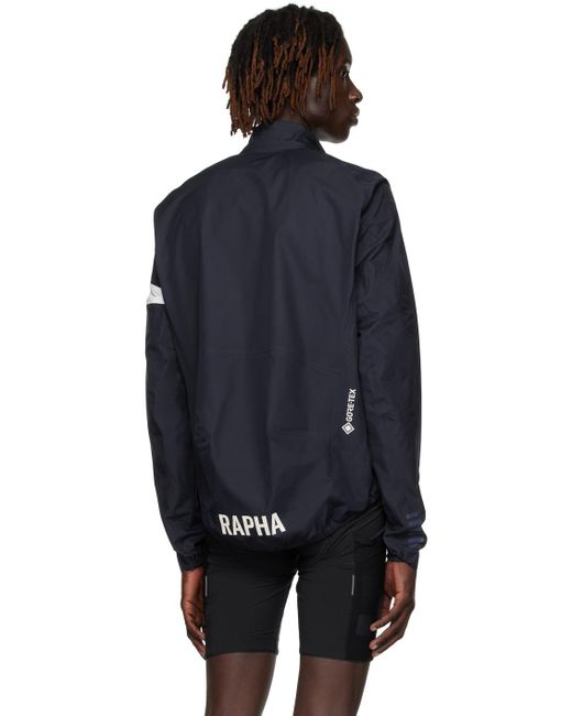 Rapha Blue Stand Collar Jacket for men