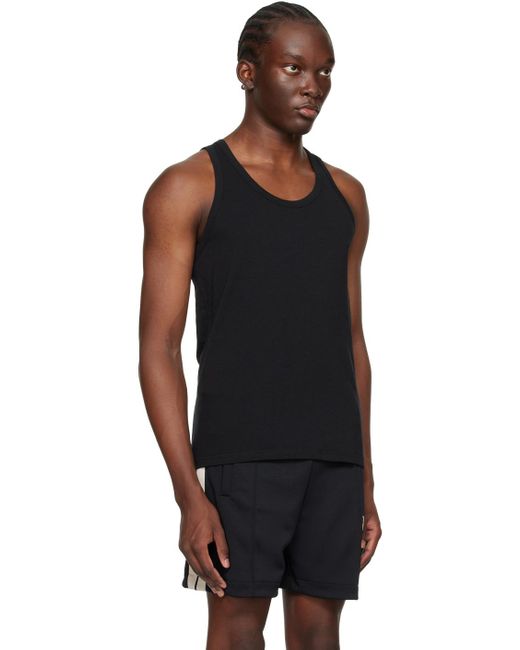 Palm Angels Two-pack Black Tank Tops for men