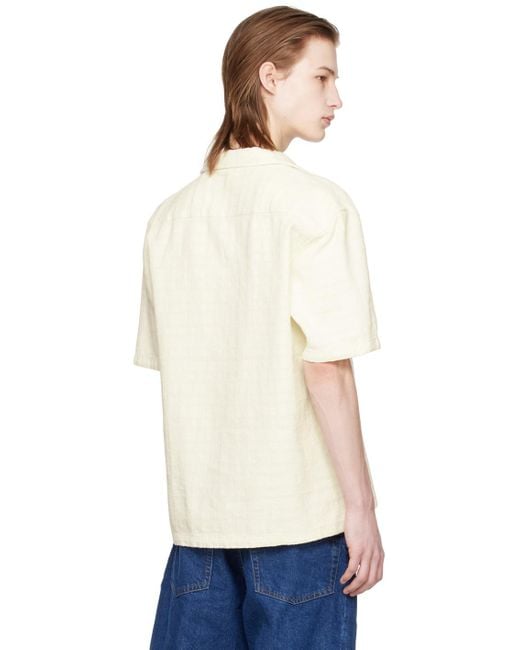 sunflower White Off- Spacey Shirt for men
