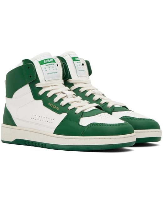 Axel Arigato Green Dice Hi Sneakers