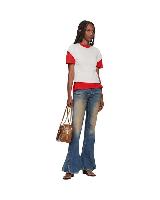 MARGE SHERWOOD Brown Soft Boston Bag