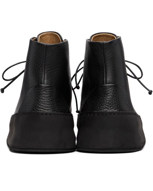 Marsèll Black Cassapana Sneakers for men