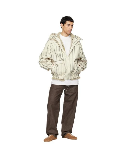 Mordecai Natural Windbreaker Jacket for men