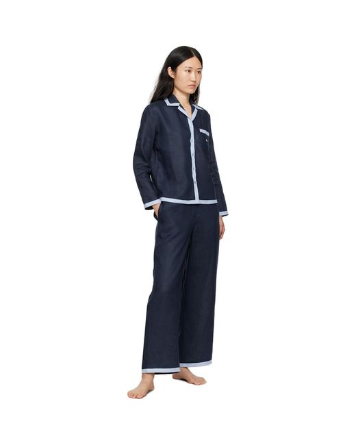 Sleeper Blue Garrick Trousers