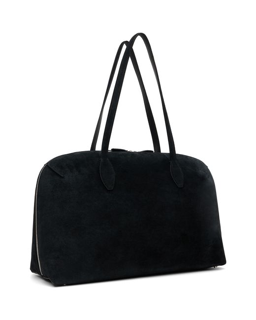 Totême Black Suede Day Tote