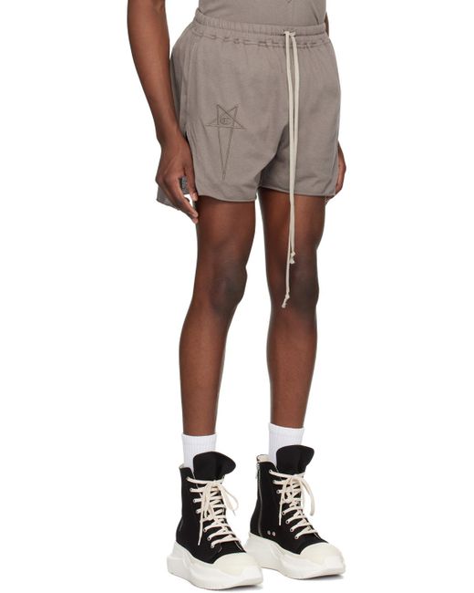 Rick Owens Multicolor Champion Edition Dolphin Shorts for men