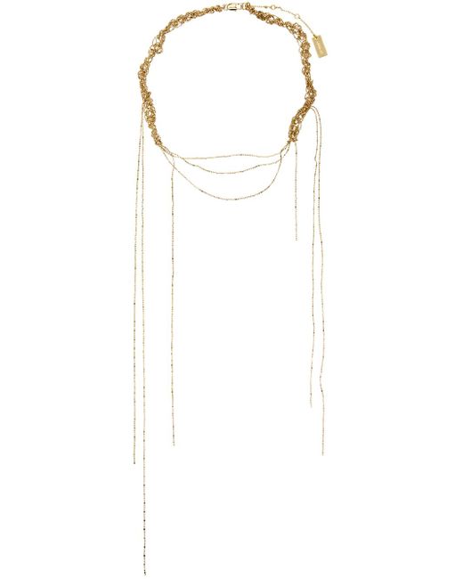 Lemaire Black Tangle Necklace