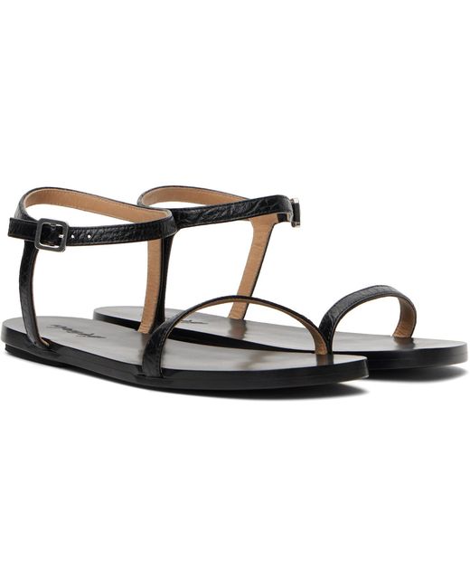 Marsèll Black Sottile Sandals