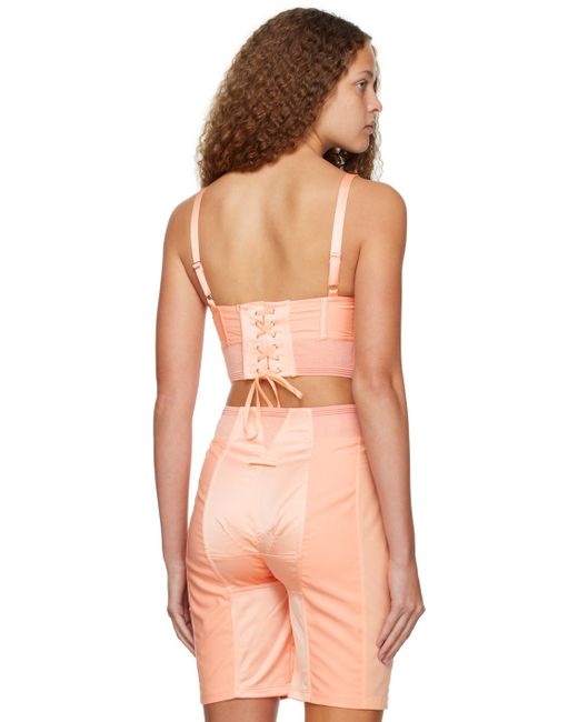 Jean Paul Gaultier Orange Pink 'the Iconic' Camisole