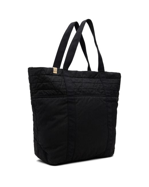 Visvim Black Medium N.A.P. Tote for men