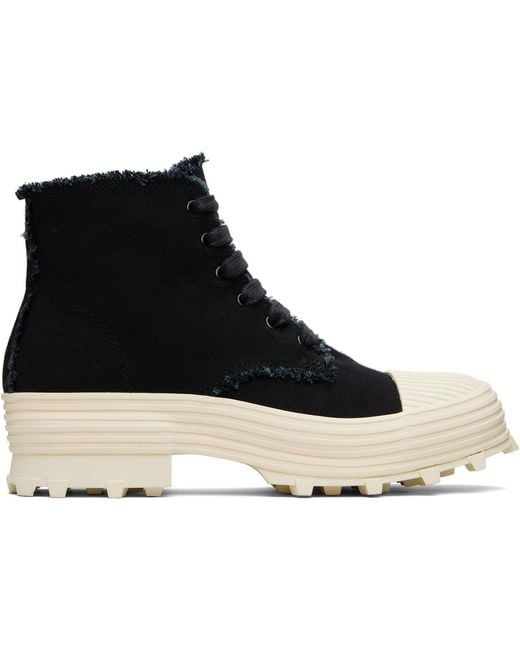 CAMPERLAB Black Traktori Sneakers for men