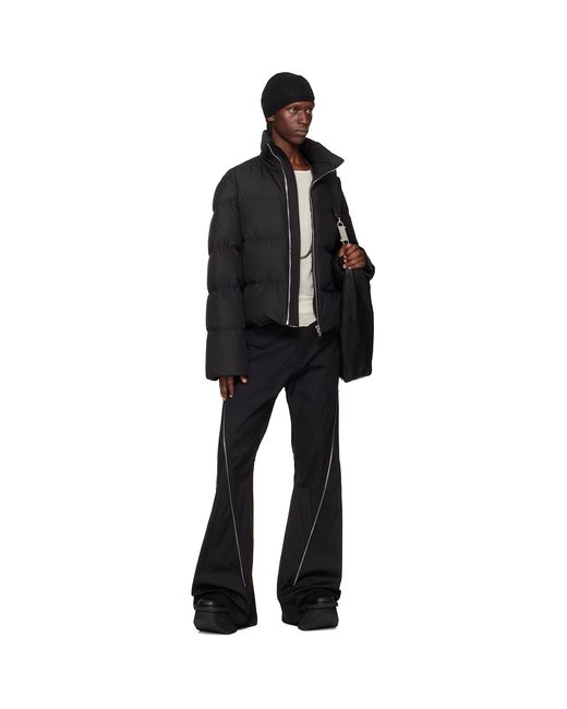 Rick Owens Black Moncler + Cyclopic Down Jacket for men