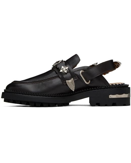 Toga Black Ssense Exclusive Loafers