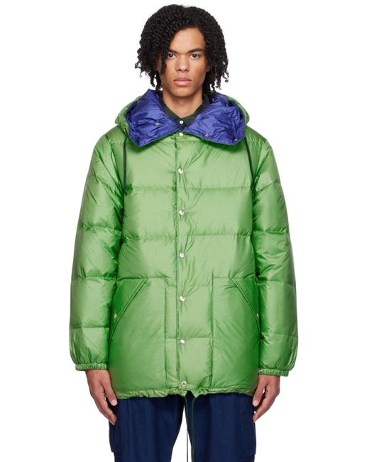 Beams Plus Green Expedition Down Jacket for men