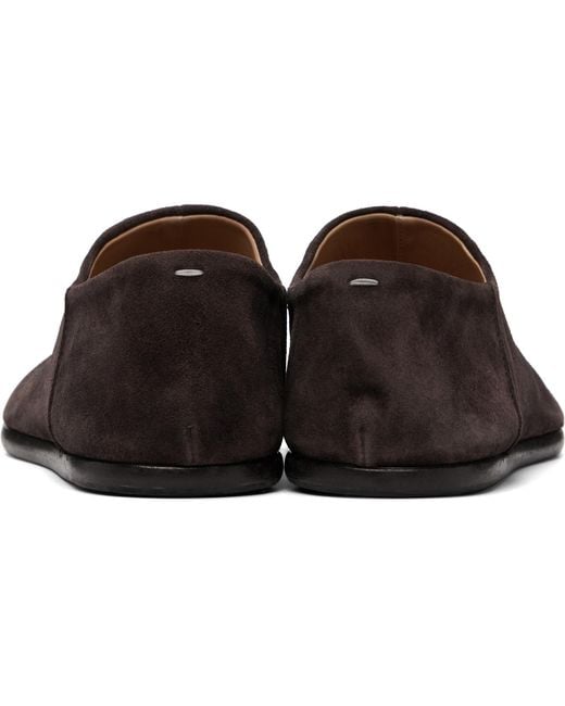 Maison Margiela Black Tabi Babouche Loafers for men