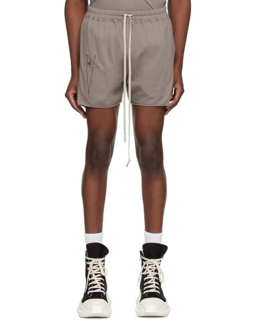 Rick Owens Multicolor Champion Edition Dolphin Shorts for men