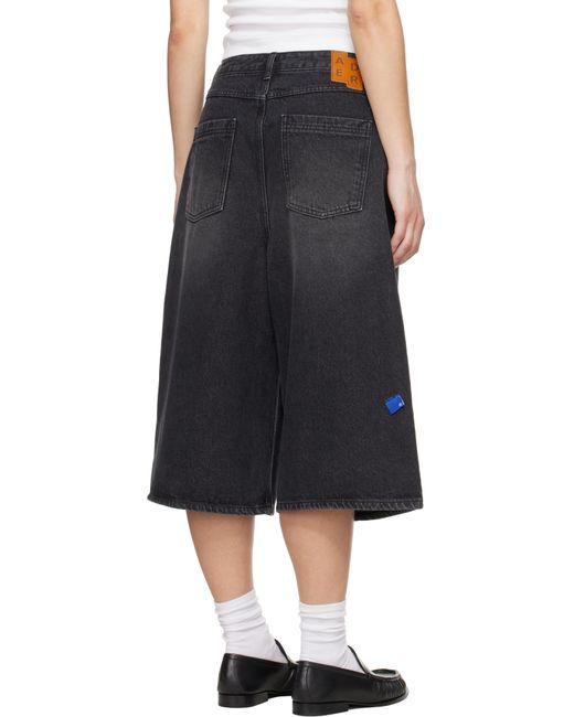 ADERERROR◆Sig; TRS Tag shorts 01 Adererror Sig; Trs Tag 01 Denim Shorts in Black | Lyst