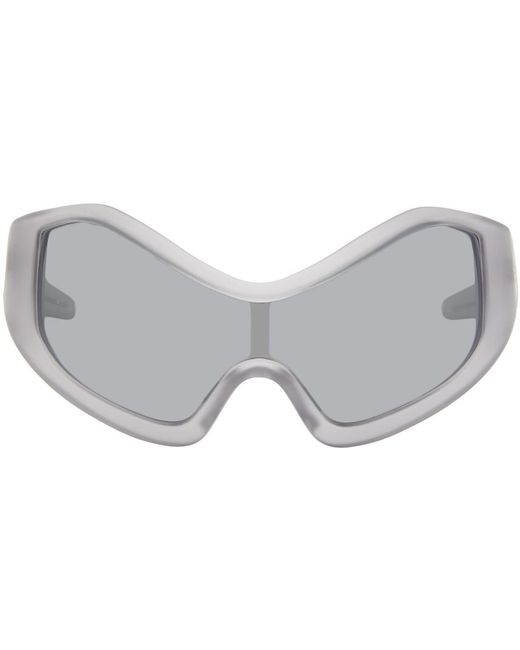 Entire studios Black Ssense Exclusive Compound Shield Sunglasses for men
