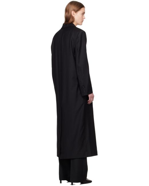 Loulou Studio Black Maisun Coat for men