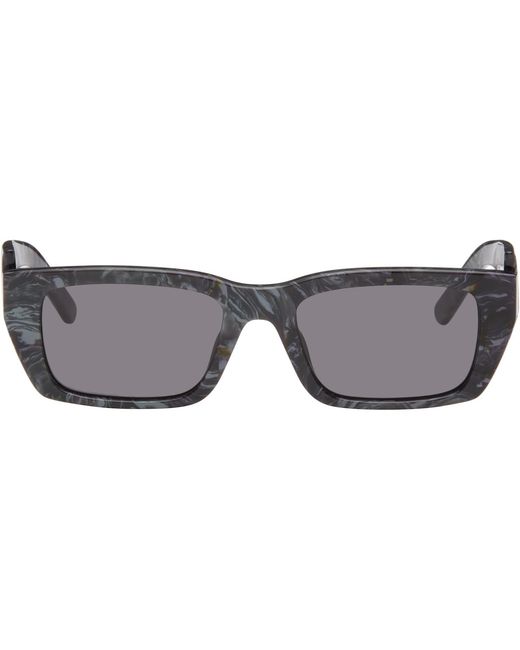 Palm Angels Gray Palm Sunglasses for men