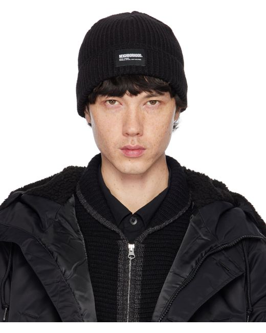 メンズ Neighborhood ブラック Jp ビーニー Black