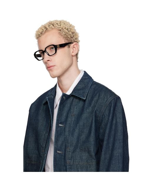 Loewe Black Anagram Glasses for men