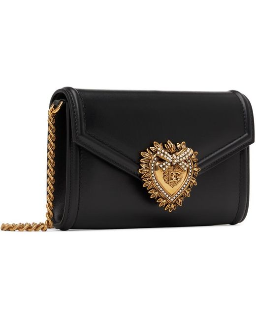 Dolce & Gabbana Dolce&gabbana Black Mini Devotion Bag