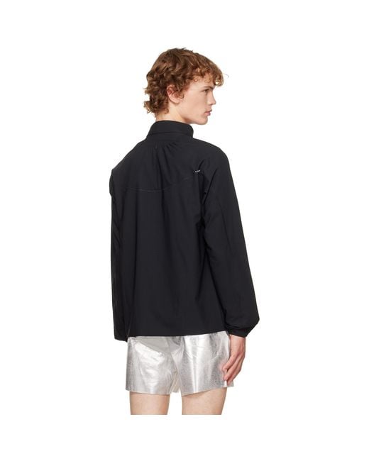 Satisfy Black Peaceshell River Shirt for men