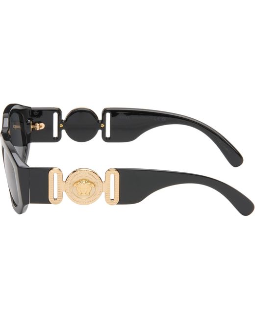 Versace Gray Medusa Biggie Sunglasses