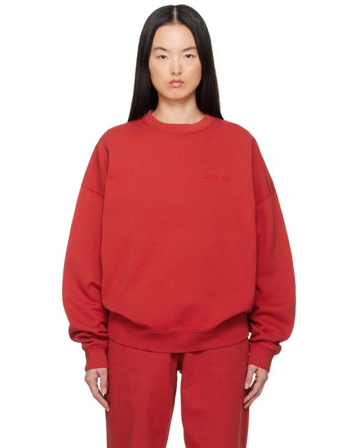 Anine Bing Red Miles Sweatshirt