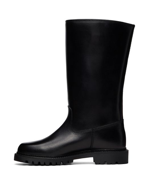 Rier Black Ludwig Reiter Edition Biker Boots