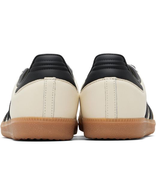 Adidas Originals Black Off Samba Og Sneakers