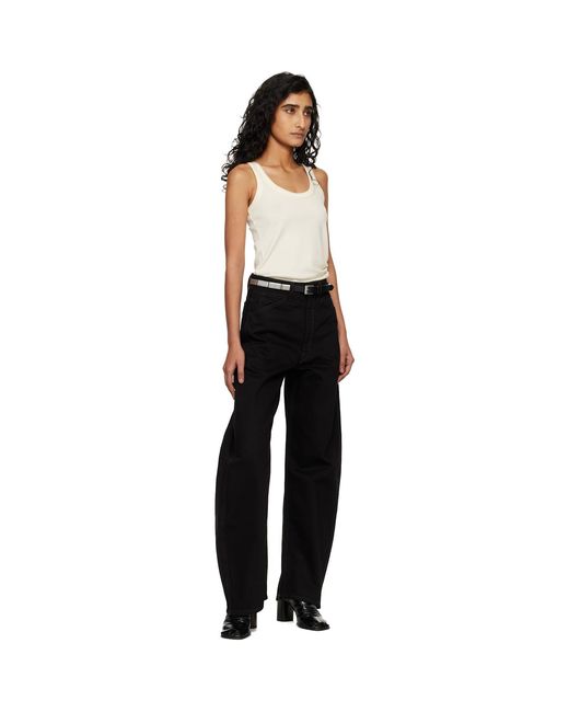 Lemaire Black Buffalo Studs 20 Belt