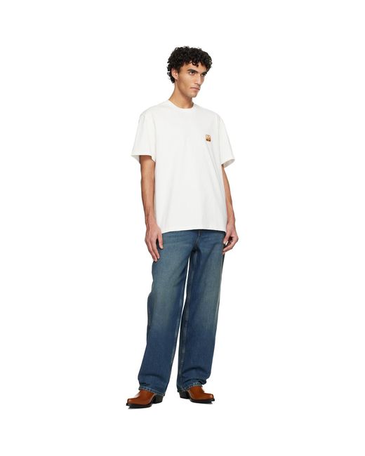 Isabel Marant White Off- Hugo T-Shirt for men