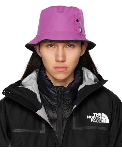 The North Face Reversible Class V Bucket Hat in Black for Men Lyst Canada